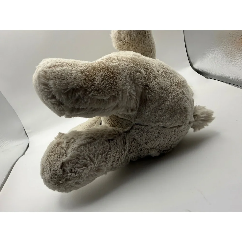 Steiff Hoppie Bunny Soft Cuddly Friends Beige Plush Rabbit 063856 9 Inch